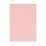 vidaXL Jaluzea plisată roz 90x150 cm Lățime țesătură 89,4cm poliester vidaXL Jaluzea plisată roz 90x150 cm Lățime țesătură 89,4cm poliester