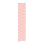 vidaXL Jaluzea plisată roz 50x200 cm Lățime țesătură 49,4cm poliester vidaXL Jaluzea plisată roz 50x200 cm Lățime țesătură 49,4cm poliester