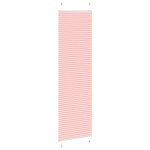 vidaXL Jaluză plisată roz 60x200 cm Lățime țesătură 59,4cm poliester vidaXL Jaluză plisată roz 60x200 cm Lățime țesătură 59,4cm poliester