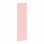 vidaXL Jaluzea plisată roz 65x200 cm Lățime țesătură 64,4cm poliester vidaXL Jaluzea plisată roz 65x200 cm Lățime țesătură 64,4cm poliester
