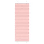 vidaXL Jaluzea plisată roz 70x200 cm Lățime țesătură 69,4cm poliester vidaXL Jaluzea plisată roz 70x200 cm Lățime țesătură 69,4cm poliester
