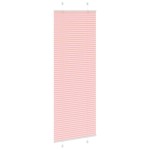vidaXL Jaluzea plisată roz 70x200 cm Lățime țesătură 69,4cm poliester vidaXL Jaluzea plisată roz 70x200 cm Lățime țesătură 69,4cm poliester