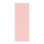 vidaXL Jaluzea plisată roz 75x200 cm Lățime țesătură 74,4cm poliester vidaXL Jaluzea plisată roz 75x200 cm Lățime țesătură 74,4cm poliester