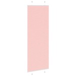 vidaXL Jaluzea plisată roz 80x200 cm Lățime țesătură 79,4cm poliester vidaXL Jaluzea plisată roz 80x200 cm Lățime țesătură 79,4cm poliester