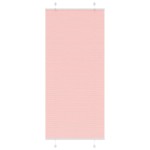 vidaXL Jaluzea plisată roz 100x200cm Lățime țesătură 99,4cm poliester