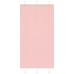 vidaXL Jaluzea plisată roz 105x200 cm Lățime țesătură 104,4 cm