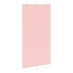 vidaXL Jaluzea plisată roz 105x200 cm Lățime țesătură 104,4 cm