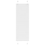 vidaXL Jaluzea plisată alb 45x150 cm Lățime țesătură 44,4cm poliester vidaXL Jaluzea plisată alb 45x150 cm Lățime țesătură 44,4cm poliester