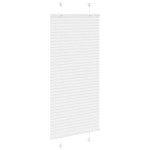 vidaXL Jaluzea plisată alb 60x150 cm Lățime țesătură 59,4cm poliester vidaXL Jaluzea plisată alb 60x150 cm Lățime țesătură 59,4cm poliester