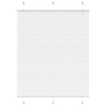 vidaXL Jaluzea plisată alb 105x150 cm Lățime țesătură 104,4 cm vidaXL Jaluzea plisată alb 105x150 cm Lățime țesătură 104,4 cm
