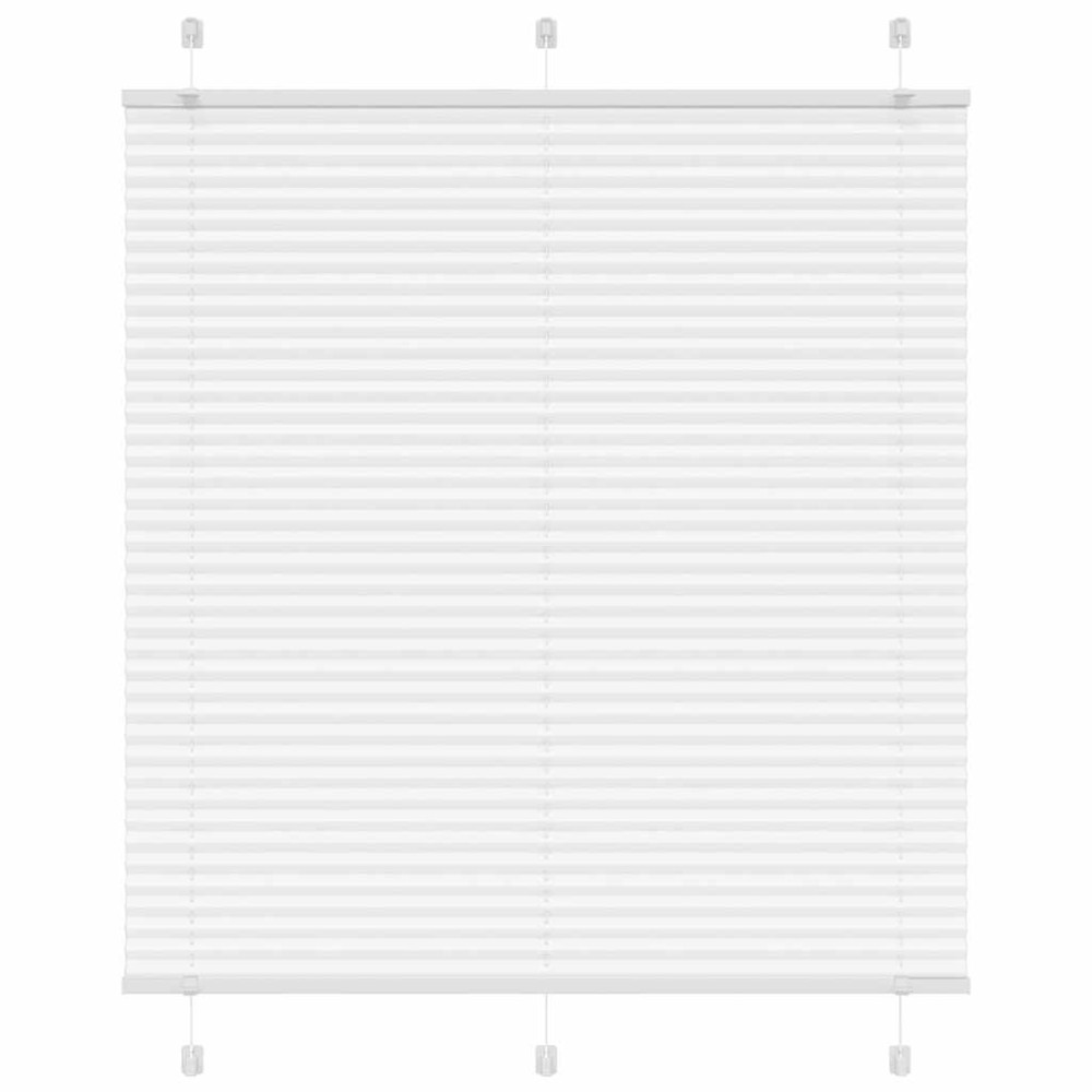 vidaXL Jaluzea plisată alb 120x150 cm Lățime țesătură 119,4 cm