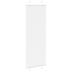 vidaXL Jaluză plisată alb 80x200 cm Lățime țesătură 79,4cm poliester vidaXL Jaluză plisată alb 80x200 cm Lățime țesătură 79,4cm poliester