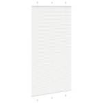 vidaXL Jaluzea plisată alb 105x200 cm Lățime țesătură 104,4 cm