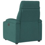 vidaXL Fotoliu rabatabil, verde închis, material textil vidaXL Fotoliu rabatabil, verde închis, material textil