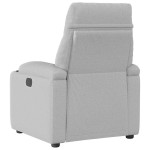 vidaXL Scaun extensibil din stofă gri nor vidaXL Scaun extensibil din stofă gri nor