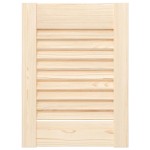 vidaXL Uși de dulap design lambriu 2 buc. 39,5x29,5 cm lemn masiv pin