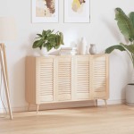 vidaXL Uși de dulap design lambriu 4 buc. 61,5x29,5 cm lemn masiv pin