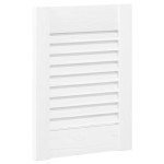 vidaXL Ușă de dulap cu grilaj alb 39,5x29,5 cm vidaXL Ușă de dulap cu grilaj alb 39,5x29,5 cm