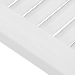 vidaXL Ușă de dulap cu grilaj alb 39,5x29,5 cm vidaXL Ușă de dulap cu grilaj alb 39,5x29,5 cm