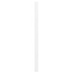 vidaXL Uși de dulap design cu lavră 2 buc Alb 39,5x29,5 cm