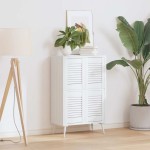 vidaXL Uși de dulap design cu lavră 4 buc Alb 39,5x29,5 cm vidaXL Uși de dulap design cu lavră 4 buc Alb 39,5x29,5 cm