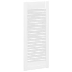 vidaXL Ușă dulap cu grilaj alb 61,5x29,5 cm