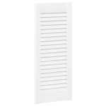 vidaXL Uși de dulap design cu perioare 2 buc Alb 61,5x29,5 cm