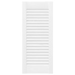vidaXL Uși de dulap design cu perioare 2 buc Alb 61,5x29,5 cm