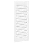 vidaXL Ușă de dulap cu jaluzele alb 69x29,5 cm vidaXL Ușă de dulap cu jaluzele alb 69x29,5 cm