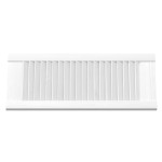 vidaXL Ușă de dulap cu jaluzele alb 69x29,5 cm vidaXL Ușă de dulap cu jaluzele alb 69x29,5 cm