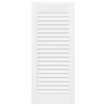 vidaXL Uși de dulap design cu lavră 2 buc Alb 69x29,5 cm