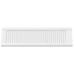vidaXL Ușă de dulap cu grilaj alb 99x29,5 cm vidaXL Ușă de dulap cu grilaj alb 99x29,5 cm