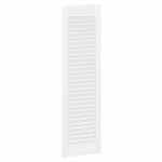 vidaXL Ușă de dulap cu grilaj alb 99x29,5 cm vidaXL Ușă de dulap cu grilaj alb 99x29,5 cm