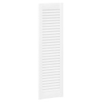 vidaXL Uși de dulap design cu perioare 2 buc Alb 99x29,5 cm vidaXL Uși de dulap design cu perioare 2 buc Alb 99x29,5 cm