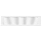 vidaXL Uși de dulap design cu perioare 2 buc Alb 99x29,5 cm vidaXL Uși de dulap design cu perioare 2 buc Alb 99x29,5 cm