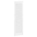 vidaXL Uși de dulap design cu perioare 2 buc Alb 99x29,5 cm vidaXL Uși de dulap design cu perioare 2 buc Alb 99x29,5 cm