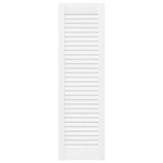 vidaXL Uși de dulap design cu lavră 4 buc Alb 99x29,5 cm