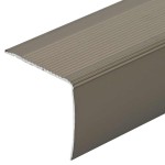 vidaXL Profile pentru marginea treptelor 10 pcs Șampanie 67 cm