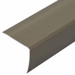 vidaXL Profile pentru marginea treptelor 10 pcs Șampanie 67 cm