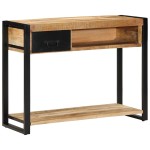 vidaXL Consolă 100x35x75 cm lemn masiv de mango vidaXL Consolă 100x35x75 cm lemn masiv de mango