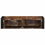 vidaXL Dulap TV multicolor 80x30x25 cm lemn masiv recuperat
