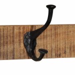 vidaXL Raft pentru haine 80x35x35 cm Lemn masiv de mango vidaXL Raft pentru haine 80x35x35 cm Lemn masiv de mango