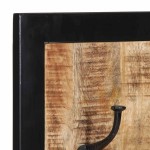 vidaXL Cuier pentru haine, 40x2x80 cm, lemn masiv de mango brut vidaXL Cuier pentru haine, 40x2x80 cm, lemn masiv de mango brut