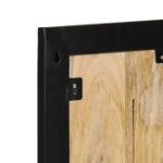 vidaXL Cuier pentru haine, 40x2x80 cm, lemn masiv de mango brut vidaXL Cuier pentru haine, 40x2x80 cm, lemn masiv de mango brut