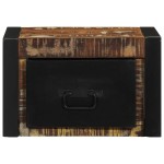 vidaXL Noptiere 2 buc multicolore 40x35x25 cm lemn masiv recuperat