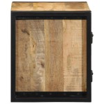 vidaXL Noptiere 2 buc 40x35x40 cm lemn masiv de mango