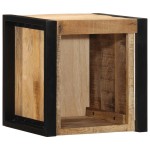 vidaXL Noptiera 40x35x40 cm lemn masiv de mango