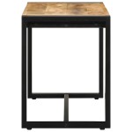 vidaXL Bancă 80x35x45 cm din lemn masiv de mango vidaXL Bancă 80x35x45 cm din lemn masiv de mango