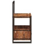 vidaXL Suport pentru Haine cu sertar Multicolour Lemn masiv recuperat