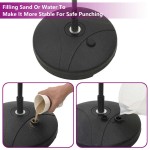 vidaXL Set minge de box cu mănuși/pompă, înălțime reglabilă 81-122 cm vidaXL Set minge de box cu mănuși/pompă, înălțime reglabilă 81-122 cm